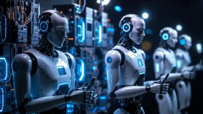 robot AI tercanggih di dunia dengan teknologi humanoid futuristik