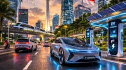 mobil listrik murah di Indonesia dengan teknologi kendaraan listrik modern