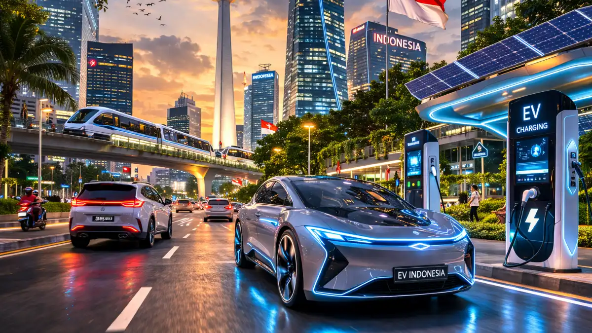 mobil listrik murah di Indonesia dengan teknologi kendaraan listrik modern